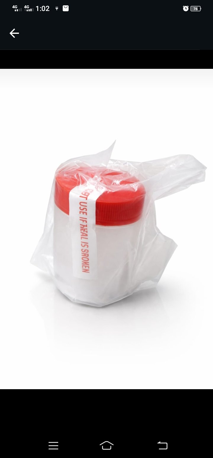 Disposable Urine Container Urine Jar 60ml