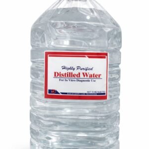 distilled / deionized water 5 liter